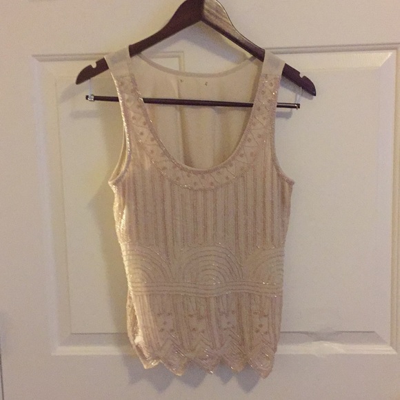 Beautiful Beaded Tank - Picture 4 of 4
